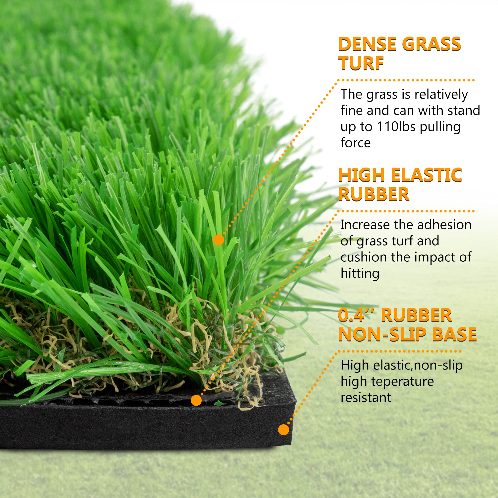 JXXRZ 10x5 FT Golf Putting Green, Golf Training Mat with High-quality Turf, 3 Holes, 3 Flags and Cups for Indoor Outdoor
